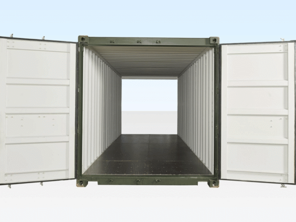 20 Fuß x 8 Fuß großer Tunnelcontainer (Doppeltür) für einfache Fahrt