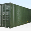 40-Fuß-High-Cube-Schrank, weiß, mit seitlicher Öffnung – Neu