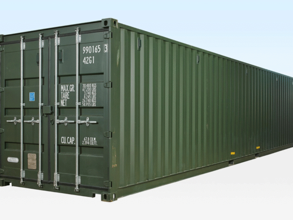 40-Fuß-High-Cube-Schrank, weiß, mit seitlicher Öffnung – Neu