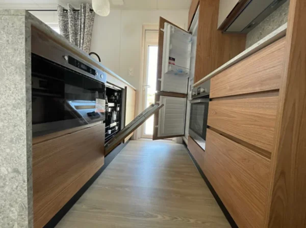 Schlafzimmer im Louisiana Ponant Mobilheim (40 m²) 3