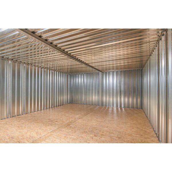 Container-Set mit Flachseitenkupplung 3 m x 4,2 m (verzinkt XL)
