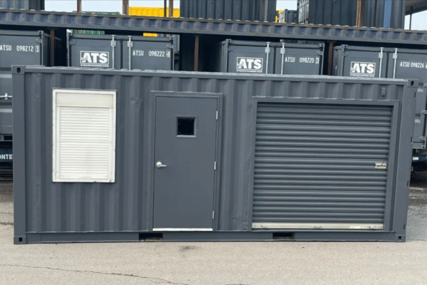 Modifizierter 20-Fuß-Container mit Fenster