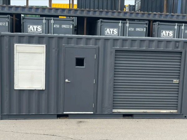 Modifizierter 20-Fuß-Container mit Fenster