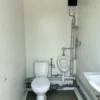 Contenedor Sanitario 3 Cabinas (WC, Urinario + Caldera, Ducha)