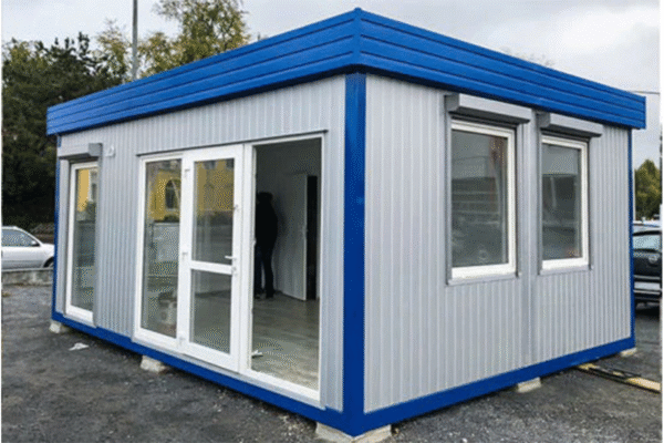 Verkaufscontainer VP5 (29,4 m²)