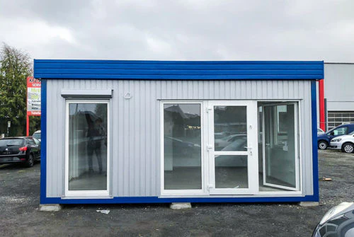 Verkaufscontainer VP5 (29,4 m²)