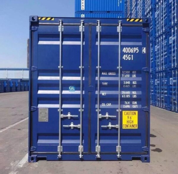 Base High cube Blue / ISO 40′ X 8′ 40