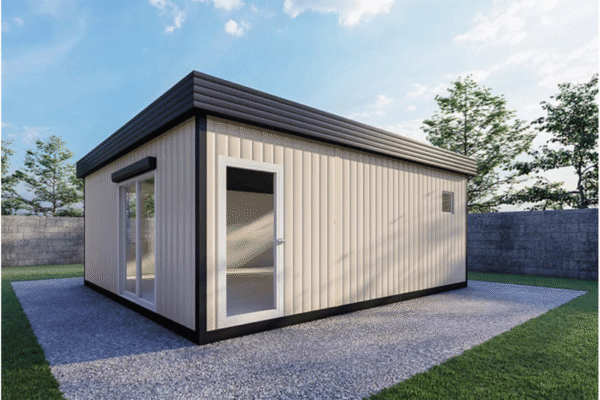 W6 Bewohnbarer Container mit 44,1 m²