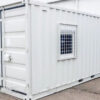 Isolierter 20-Fuß-Container – klimatisiert mit Sanitäranlagen