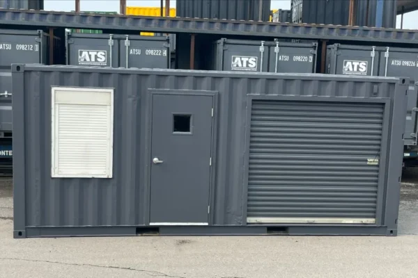 Modifizierter 20-Fuß-Container mit Fenster