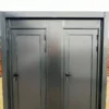 Contenedor sanitario WC + Ducha conectable Gris