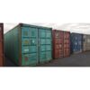 20′ Trockenfrachtcontainer der Klasse B, grün - generalüberholt