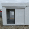 Gewerbecontainer 300x350 mit geteilten Rolltoren vorne + Hecktür