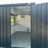 Umgebauter Container zu einer Bar/Imbissbude/Guinguette (4 x 2 m)