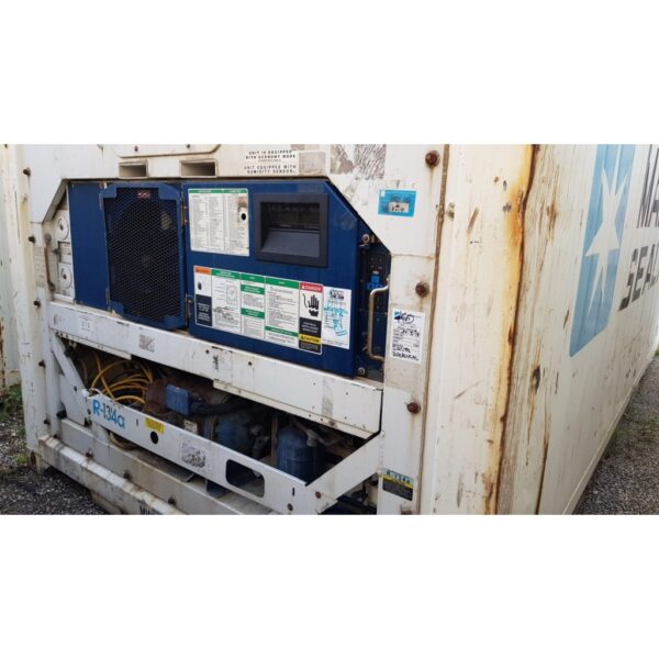 Kühlcontainer, 20 Fuß, Klasse B, max. Zuladung 27500 kg