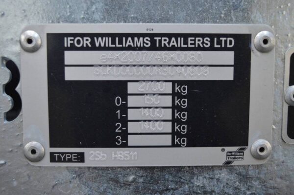Ifor Williams HB511