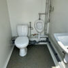 Contenedor Sanitario 3 Cabinas (WC, Urinario + Caldera, Ducha)